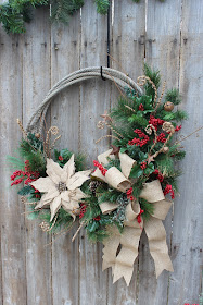 Rope Christmas Wreath