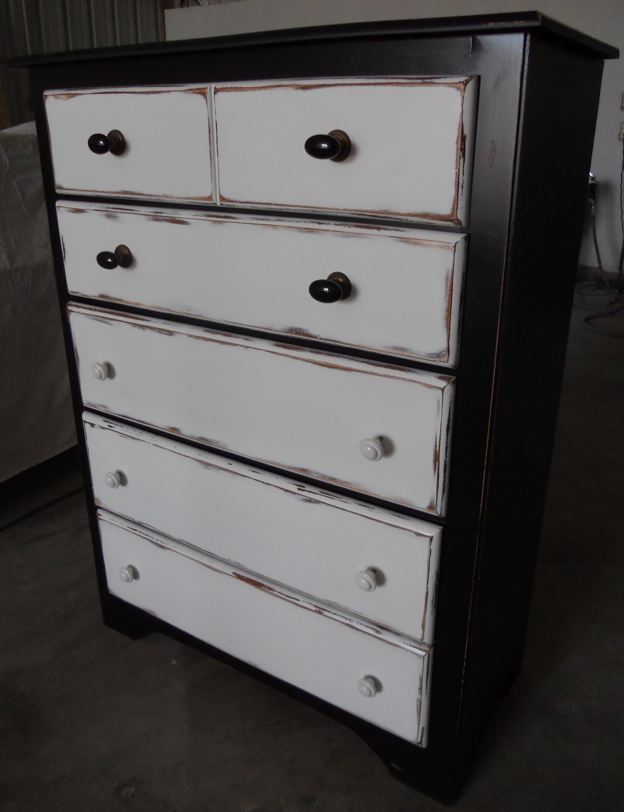 {createinspire} Black and White Dresser