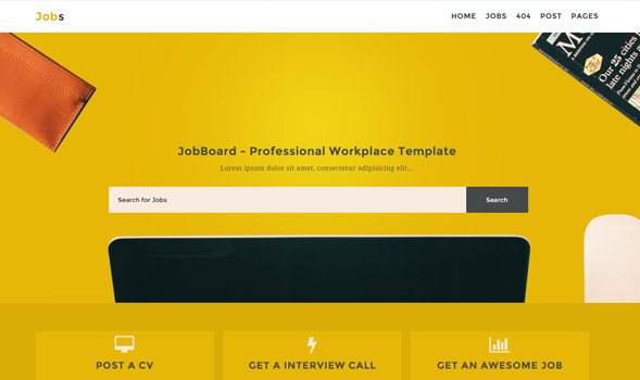 Jobs Responsive Blogger Template Jobs Responsive Blogger Template