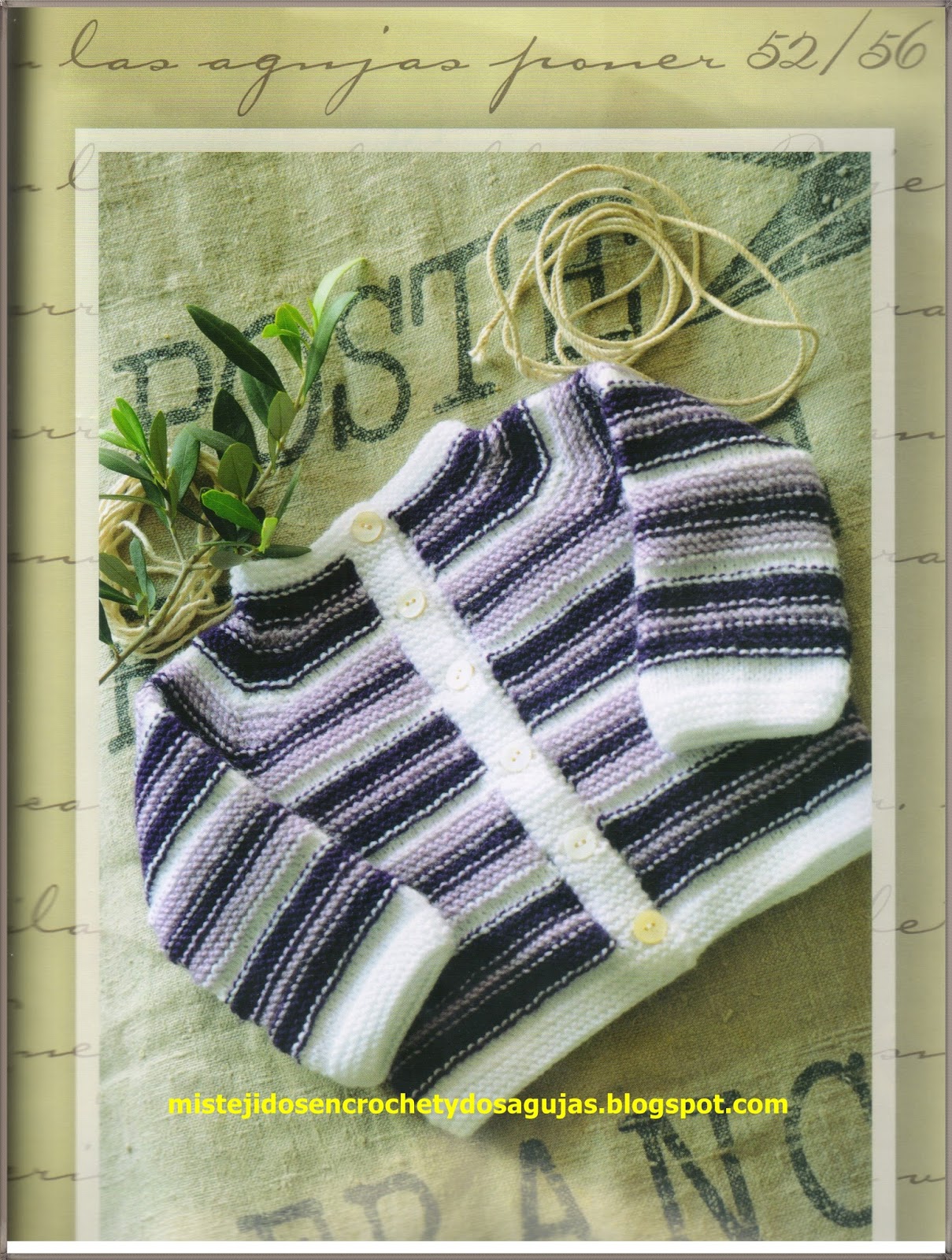 de acuerdo a Comprimir Por favor mira Mis tejidos en crochet y dos agujas (palitos): Chompas para bebes