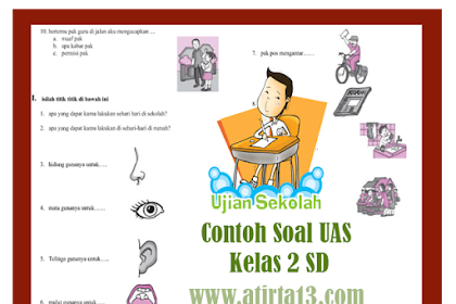 Contoh Soal Uas Kelas 2 Sd Format Words