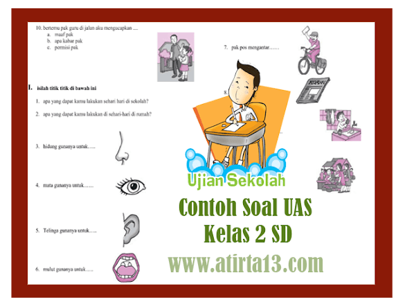 Contoh Soal Uas Kelas 2 Sd Format Words