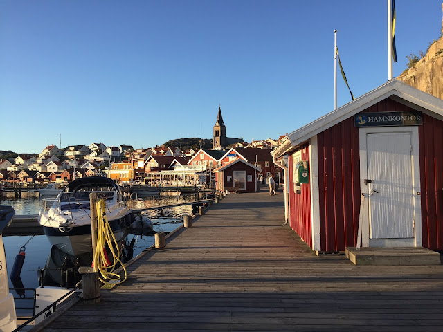 The Swedish village Fjällbacka The Swedish village Fjällbacka