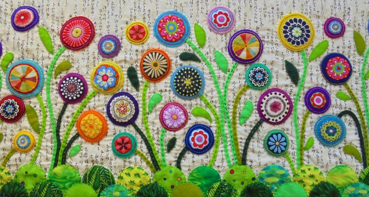 Wendy S Quilts And More Bloggers Quilt Festival Flower Garden