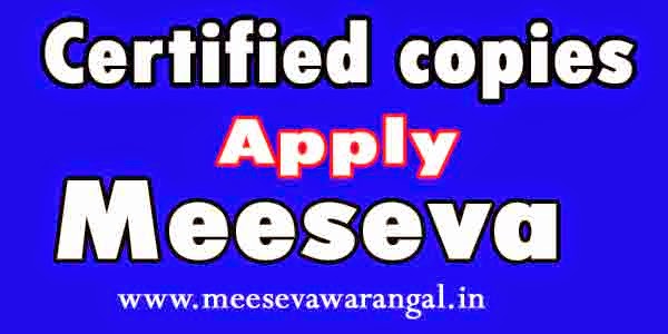 Certified copies of NOC under explosive Act Apply in Meeseva Certified copies of NOC under explosive Act Apply in Meeseva