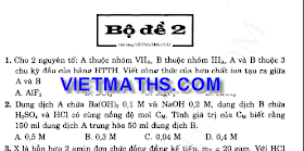 bo de thi thu mon hoa nam 2012 cua giao su nguyen thanh khuyen