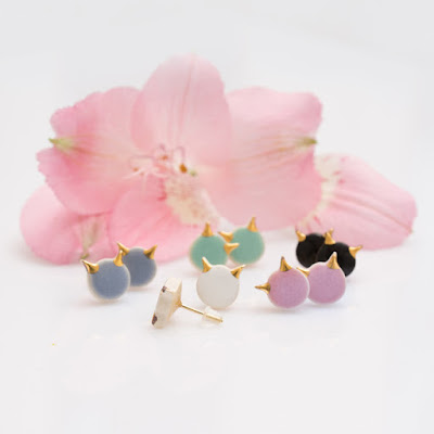 Zu Design, joyería handmade, joyas polacas, joyas de cerámica, pendientes de cerámica