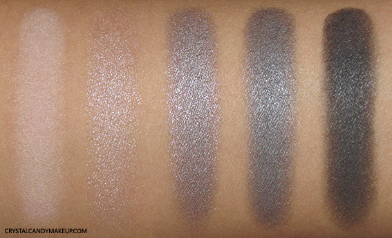 Annabelle Smokey Nudes Eyeshadow Palette Fall 2015 Review Swatch