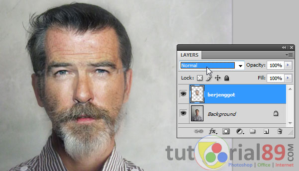 Cara cepat membuat jenggot dengan photoshop Cara cepat membuat jenggot dengan photoshop