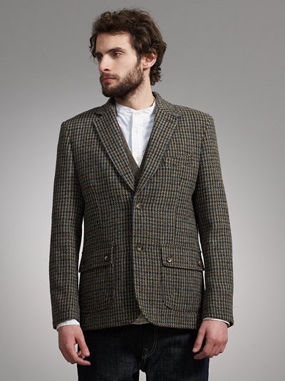A modern take on a very traditional Harris tweed jacket | Grey Fox