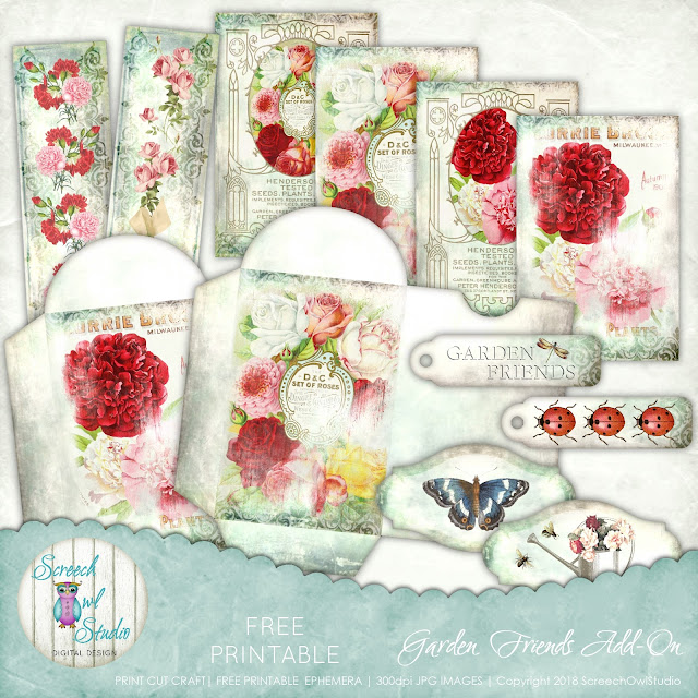 ScreechOwlStudio: Free of charge PRINTABLES - Backyard garden Mates Increase-Upon image relating to Free Printable Garden Journal named ScreechOwlStudio: Cost-free PRINTABLES - Backyard Mates Increase-Upon