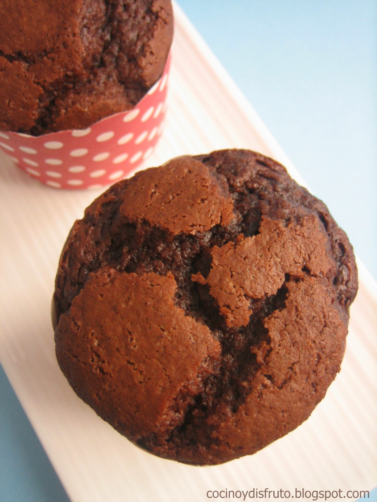 cocino y disfruto MUFFINS DE CHOCOLATE
