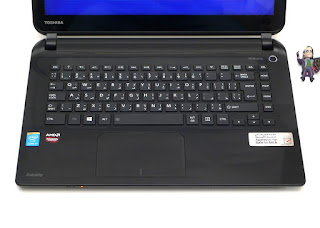 Laptop Gaming Toshiba L40t Core i7 ( Double VGA ) Bekas