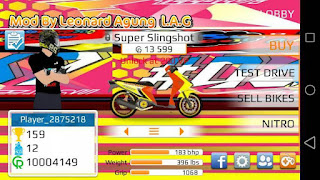Gambar terkait dari Game Drag Racing: Bike Edition Mod Indonesia Gambar terkait dari Game Drag Racing: Bike Edition Mod Indonesia