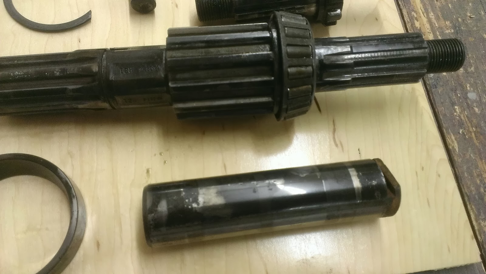 1967 Jeep CJ5 restoration Dana 18 transfer case