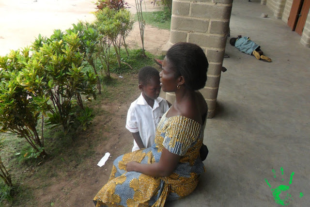 Bambini della scuola africana di Atchanvé, Togo