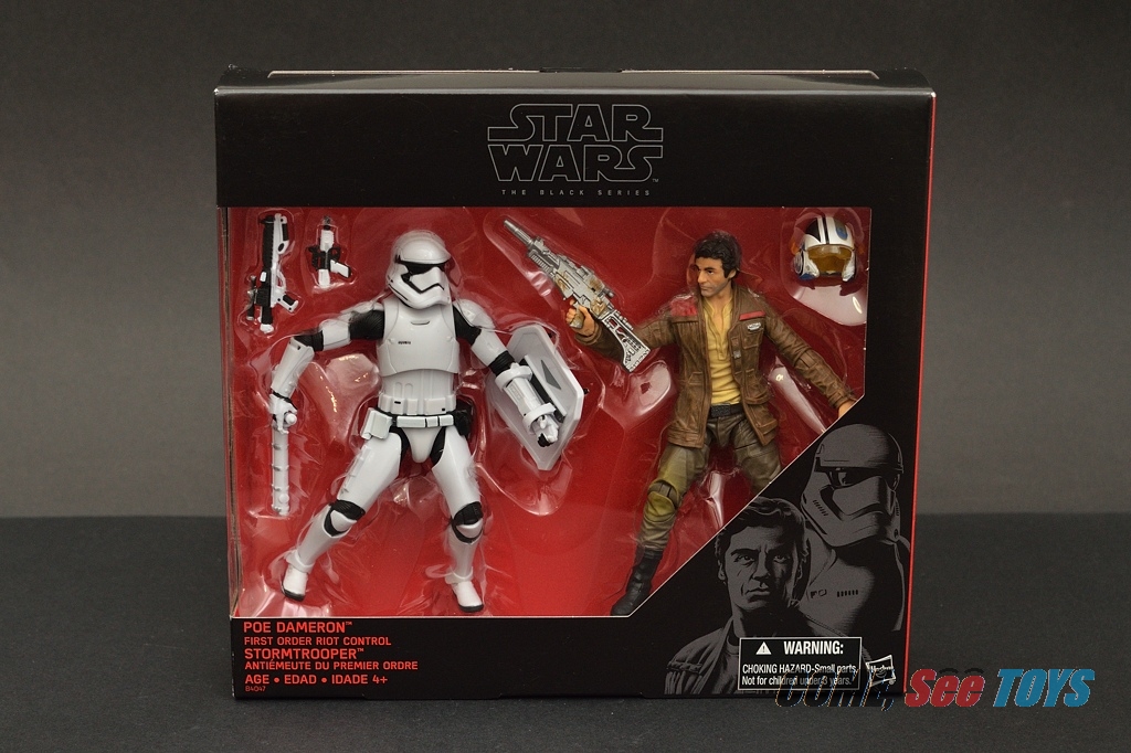 THE BLACK SERIES SET POE DAMERON /& STORM TROOPER