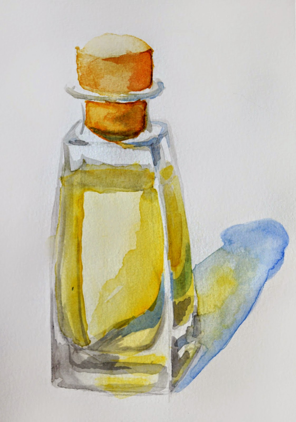 Draw and travel. Малювання і мандри Glass and watercolor