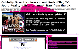 UK Celebrity News & Gossip Blog & Website