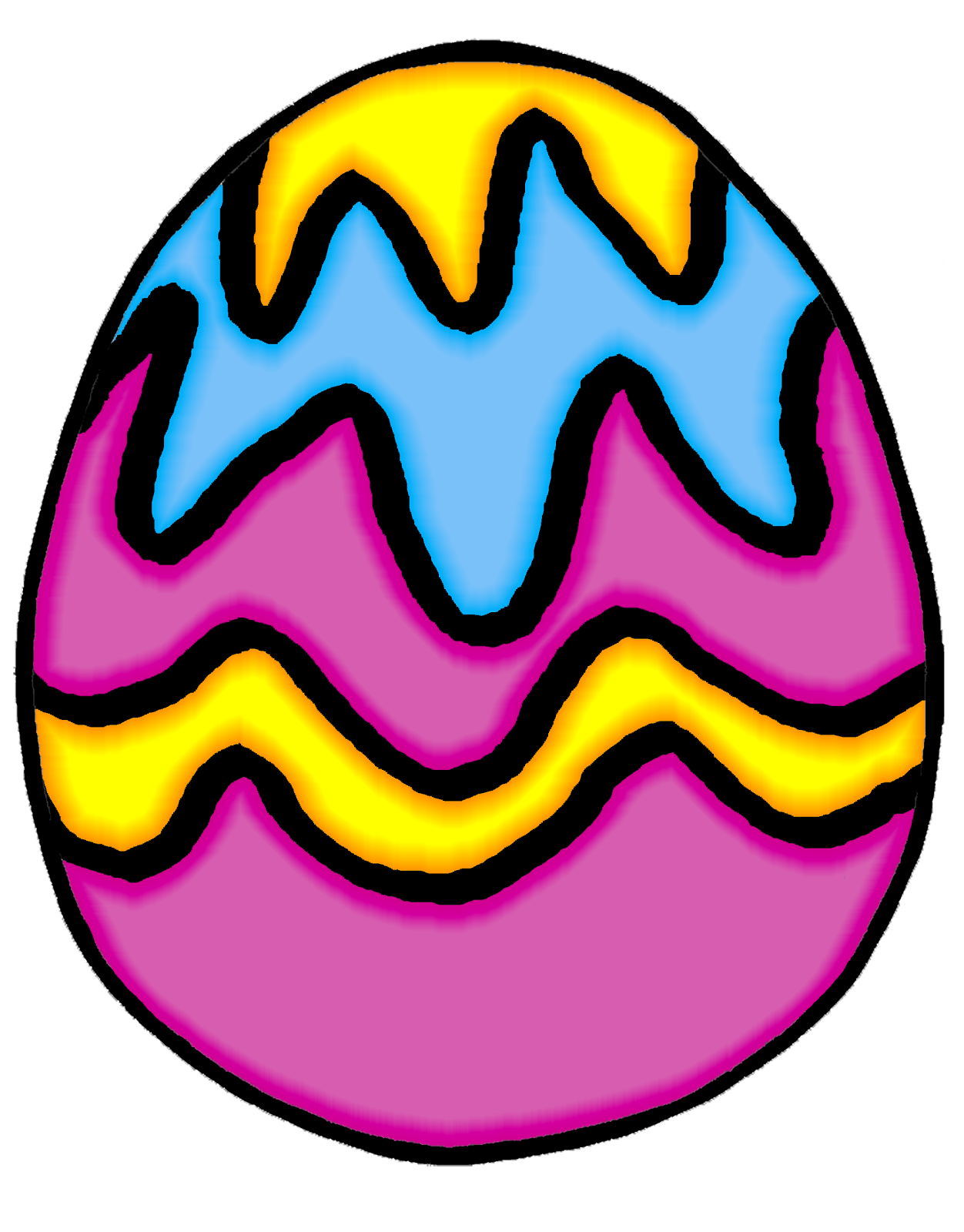 clipart pictures of easter eggs - photo #42