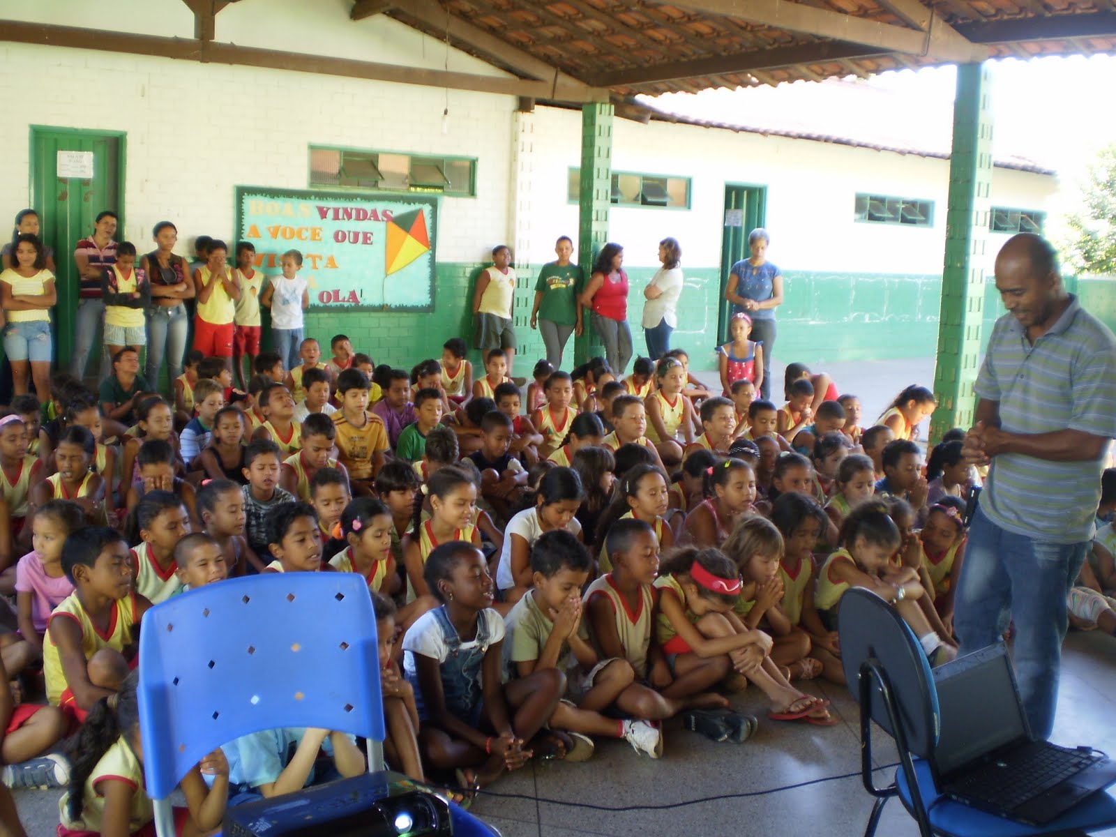 Escola Mul. Pr. Paulo Leivas Macalão ::..: Abertura do Projeto ...