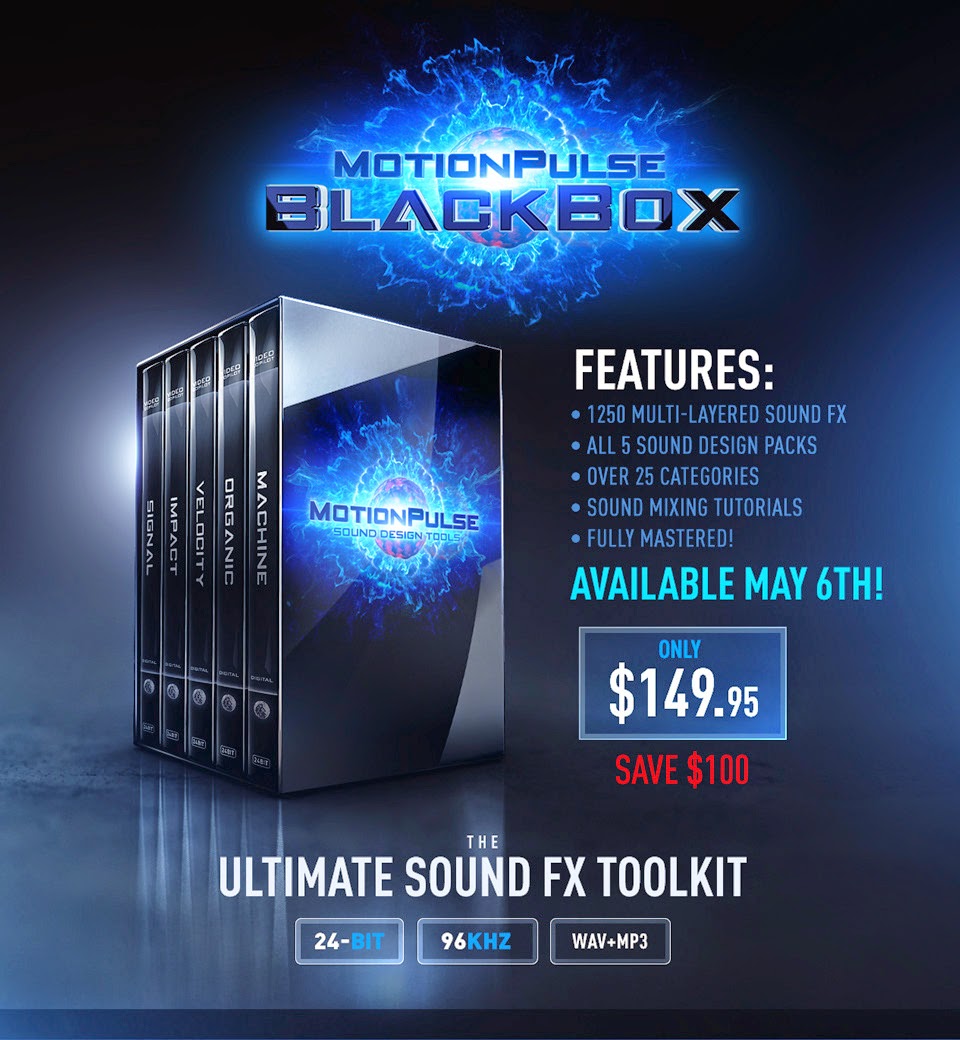 VideoCopilot Sound design toolkit MotionPulse Computer Graphics