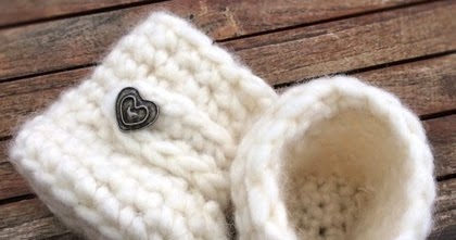 Beautiful Skills - Crochet Knitting Quilting : Crochet Baby Uggs (Free ...