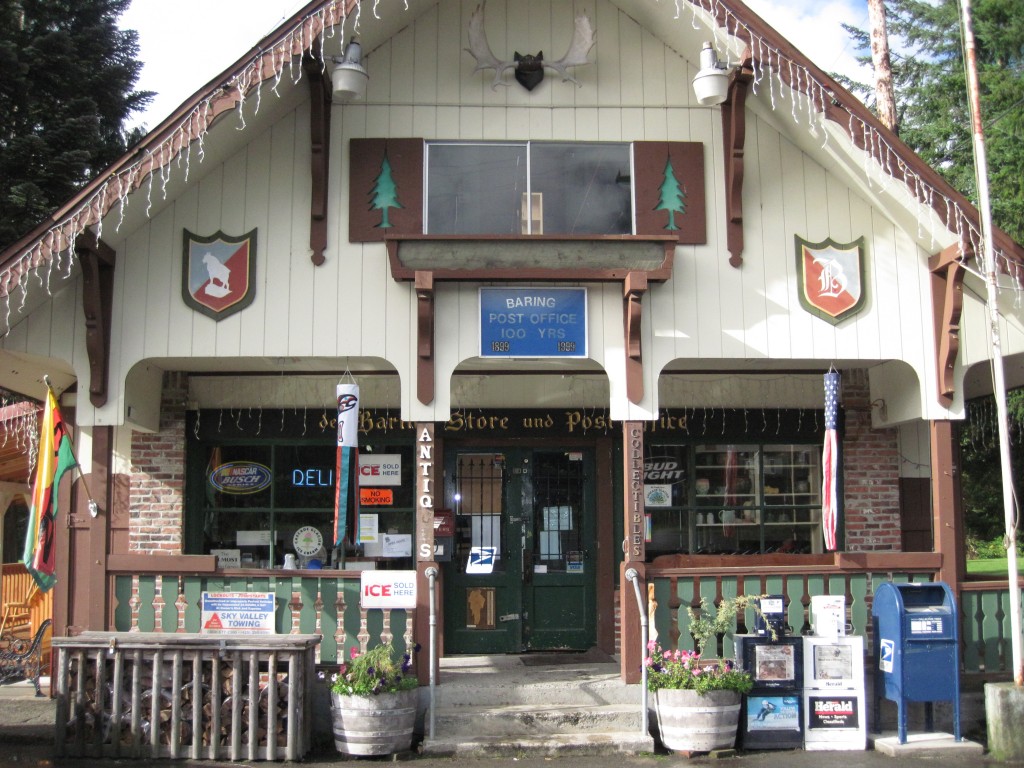 Bike WA to VT, Write History Baring, Washington