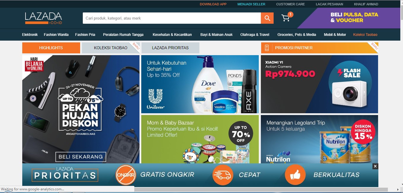 LAZADA SEHATI: Lazada Toko Belanja Online Harga Terbaik Di Indonesia! LAZADA SEHATI: Lazada Toko Belanja Online Harga Terbaik Di Indonesia!