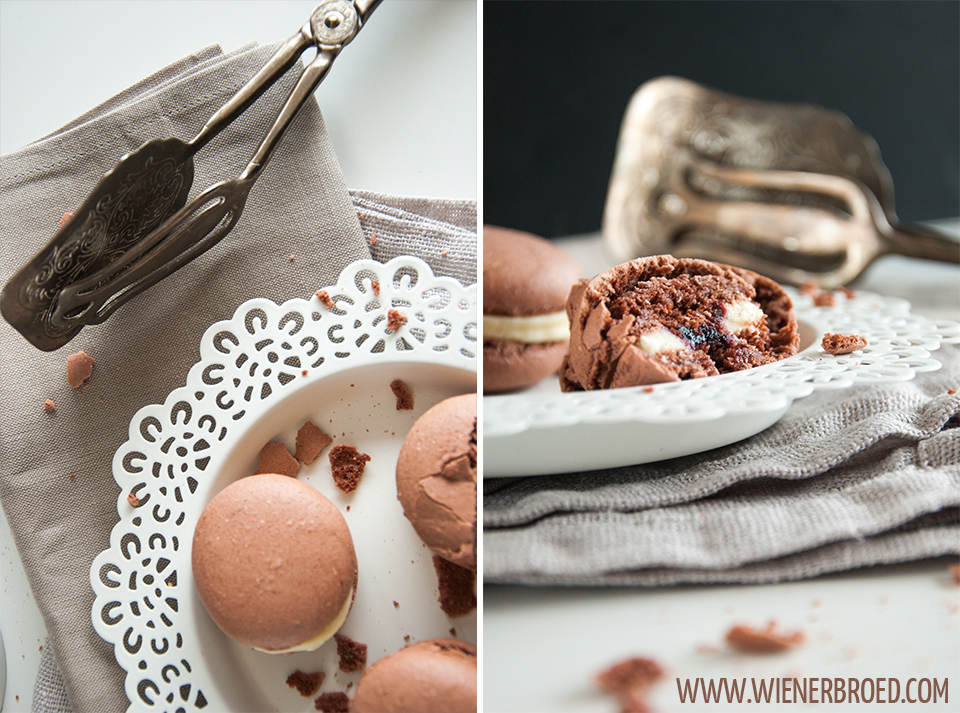 Schwarzwälder Kirsch-Macarons | Grüßle aus der Heimat - Wienerbrød ...