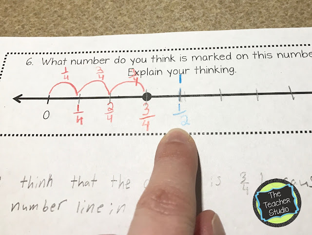 standards for mathematical practice and Learning how to navigate fractions can be tricky--and many students have only a basic understanding of how to place fractions on a number line. Check out this post for ideas on math reasoning, explaining thinking, and deep fraction understanding. Great fraction lesson!