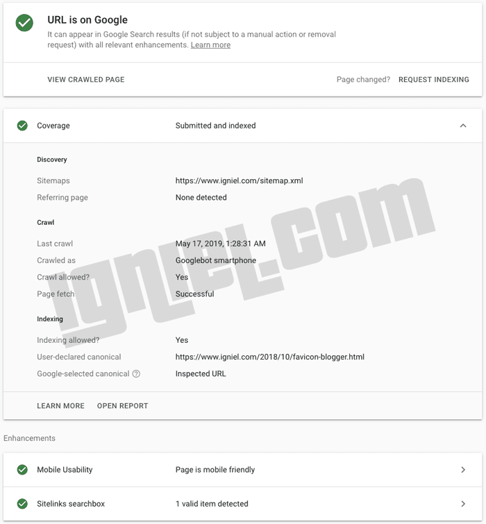 Cara Cek Index Halaman di Google Cara Cek Index Halaman di Google