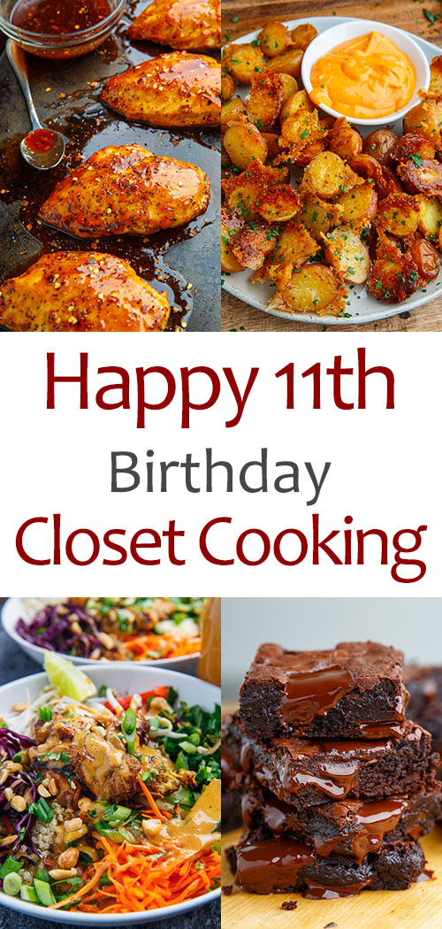 Happy 11th Birthday Closet Cooking on Closet Cooking Happy 11th Birthday Closet Cooking on Closet Cooking