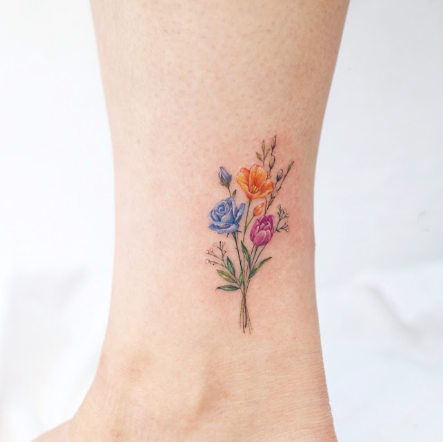 Tatuagens femininas para o tornozelo Tatuagens femininas para o tornozelo