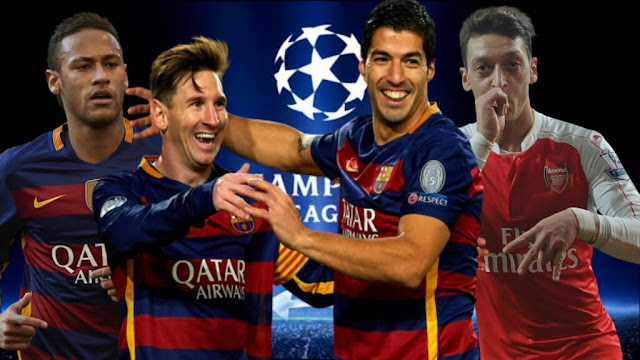 Barcelona x Arsenal - Champions League 2016 - Data, Horário e TV ( Globo ) Barcelona x Arsenal - Champions League 2016 - Data, Horário e TV ( Globo )