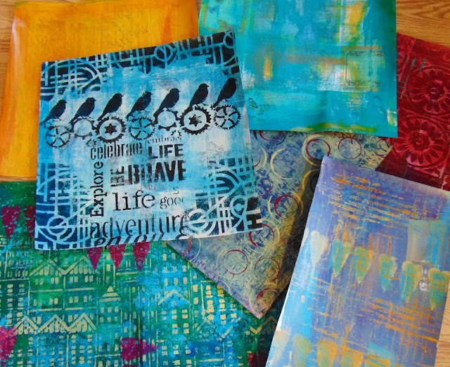 My Art Journal: Mini Tutorial--Painting Papers