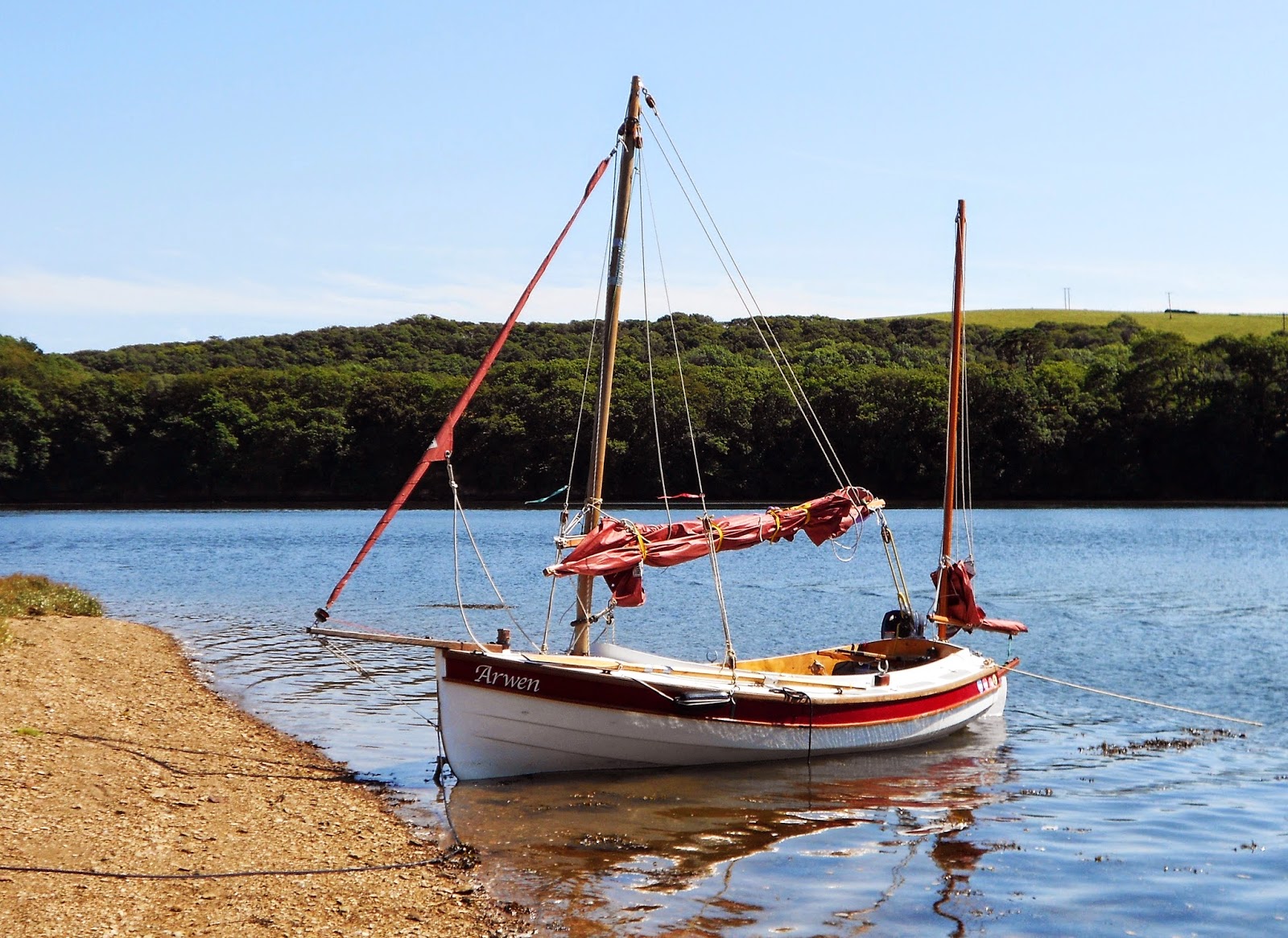 Arwen's meanderings Dinghy cruising up the River Lynher part three