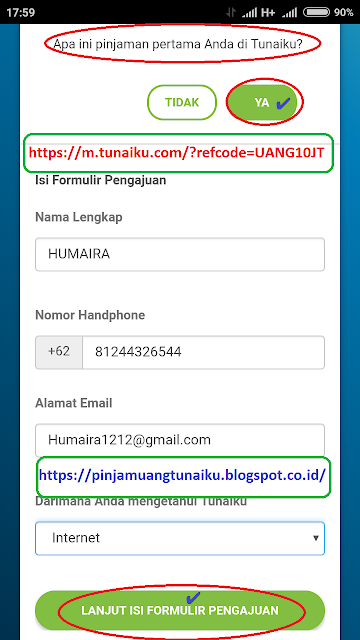 Langkah 4 pengajuan pinjaman tunaiku via link promo tunaiku https://m.tunaiku.com/?refcode=UANG10JT Langkah 4 pengajuan pinjaman tunaiku via link promo tunaiku https://m.tunaiku.com/?refcode=UANG10JT