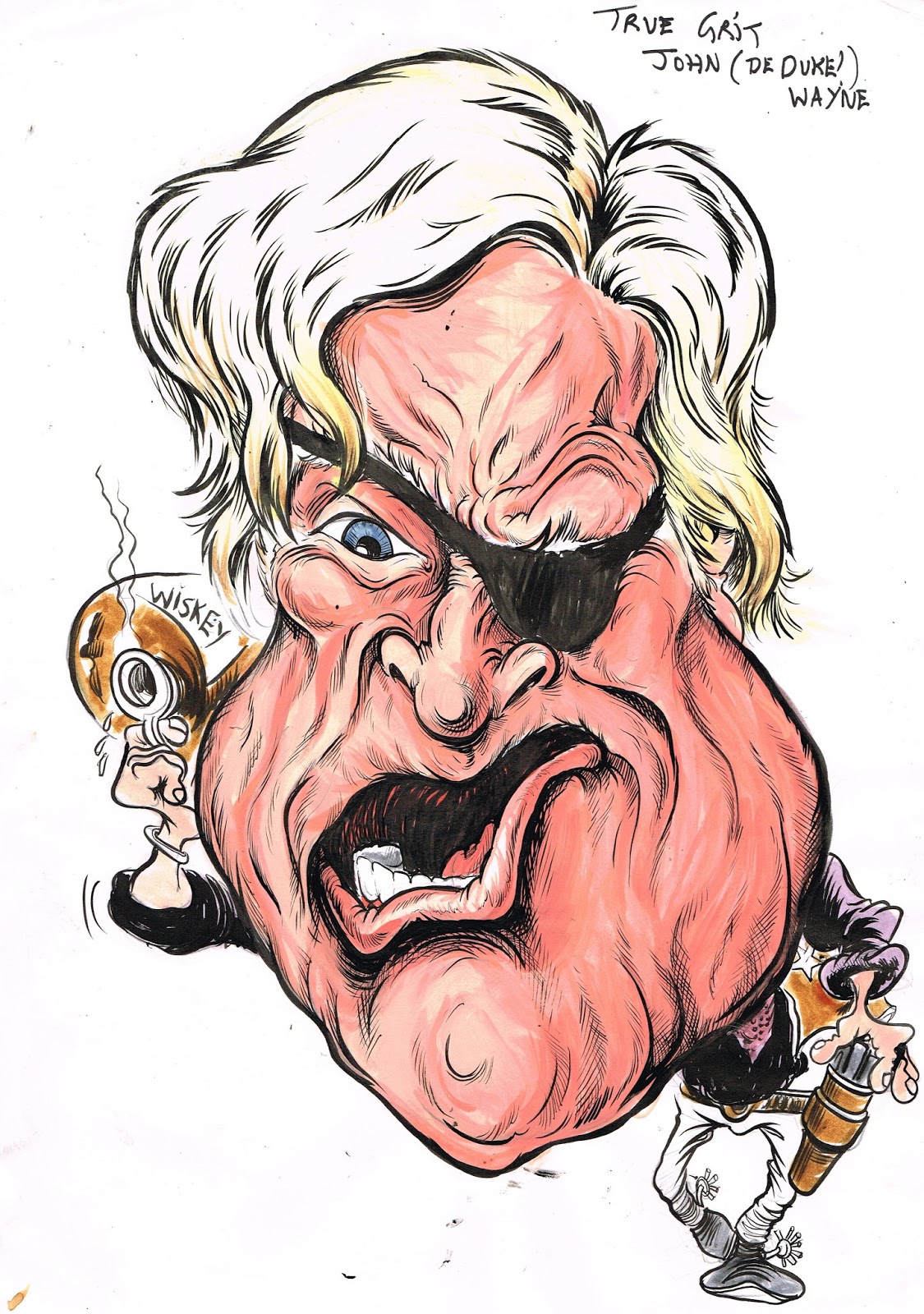 Tim Leatherbarrow: JOHN WAYNE; JEFF BRIDGES.....BOTH 'TRUE GRIT ', BUT