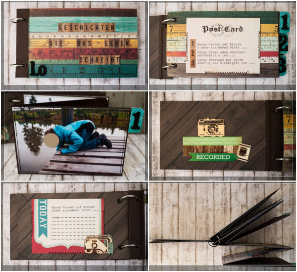 Aprilkit | Werke des dp Designteams | Mini-Album von Mary-Jane