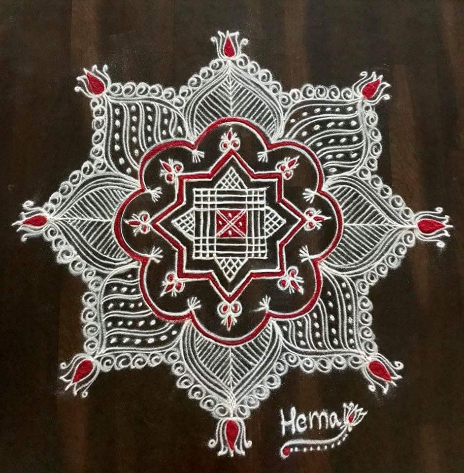 rangoli kolam images free download | Beautiful Pongal Kolam and Pongal