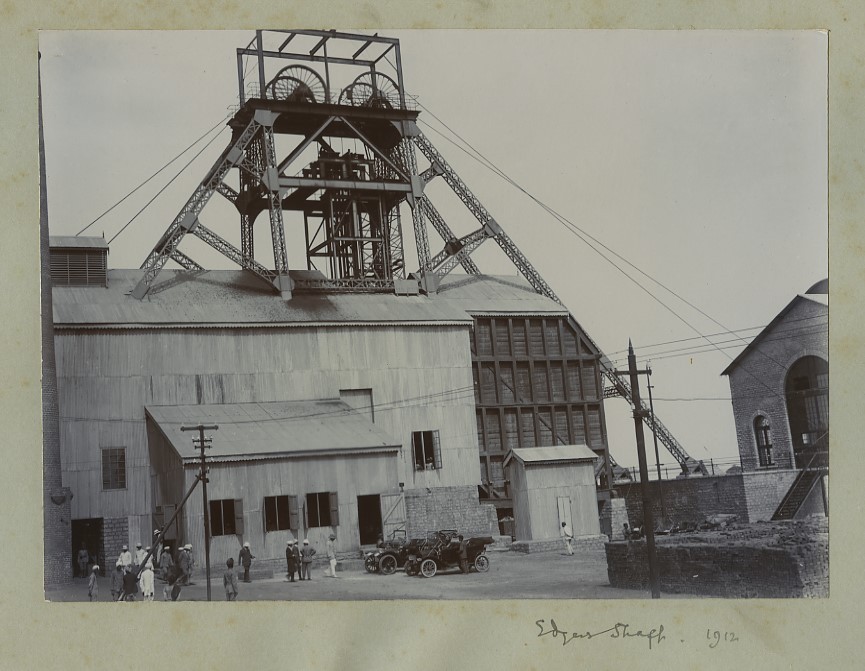 Gold Mine Minehead at Kolar, Karnataka 1912 Old Indian Photos