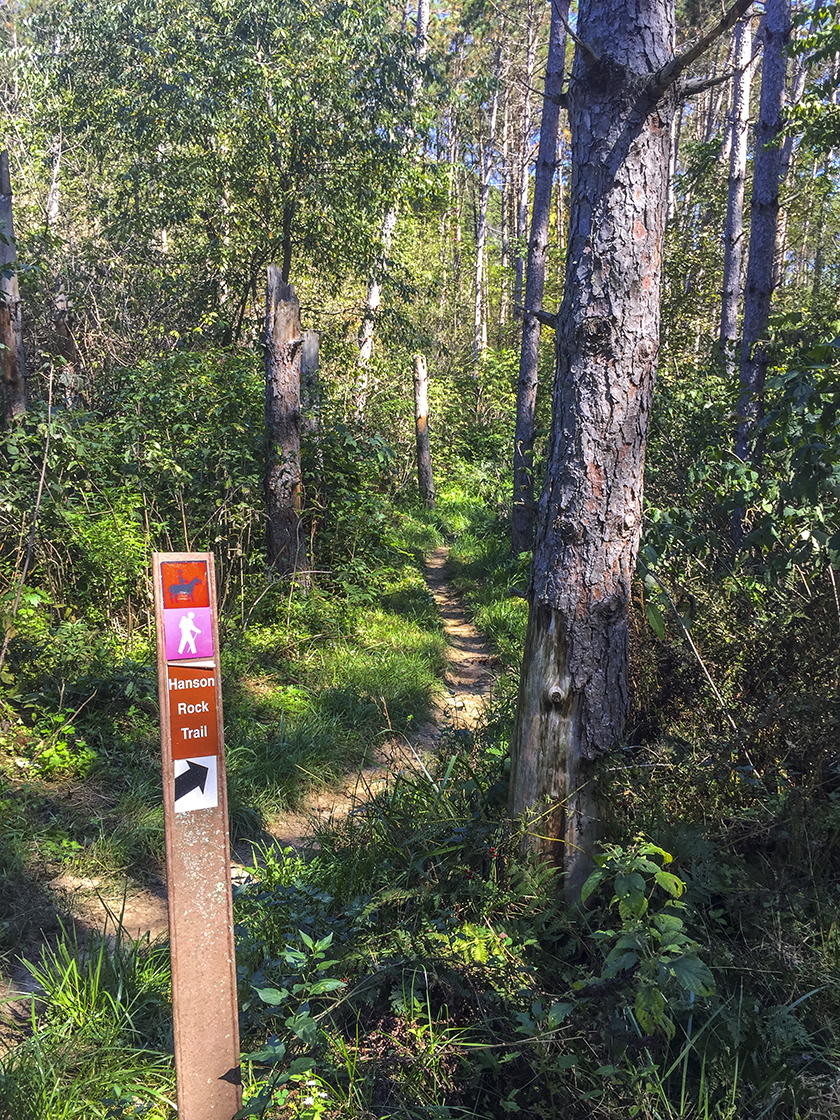 Hiking to Hanson Rock in the Kickapoo Valley Reserve