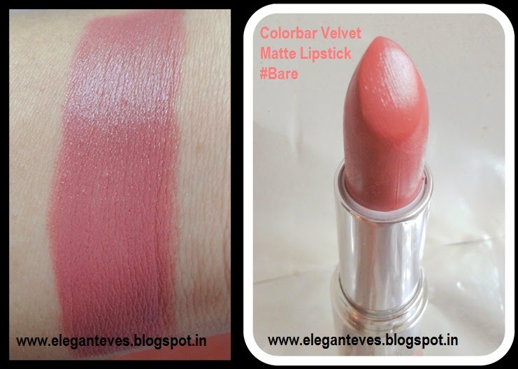 Colorbar Velvet Matte Lipstick #Bare