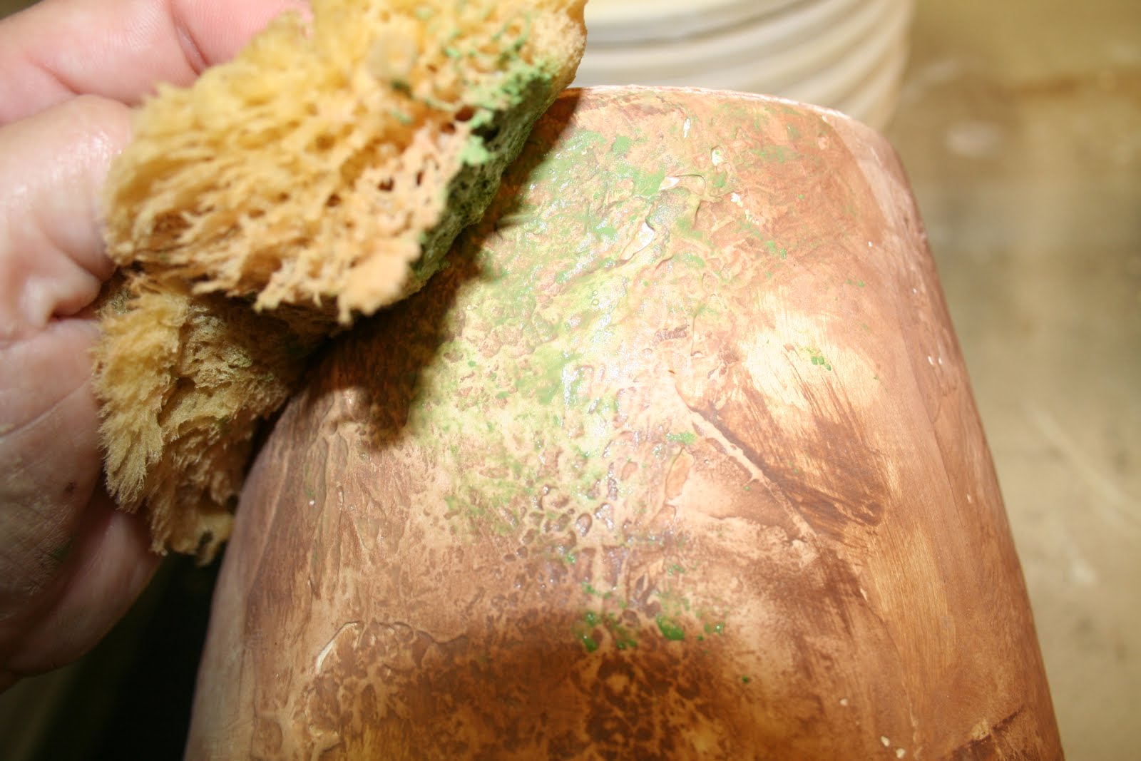 blog: How to age a Terra Cotta Pot