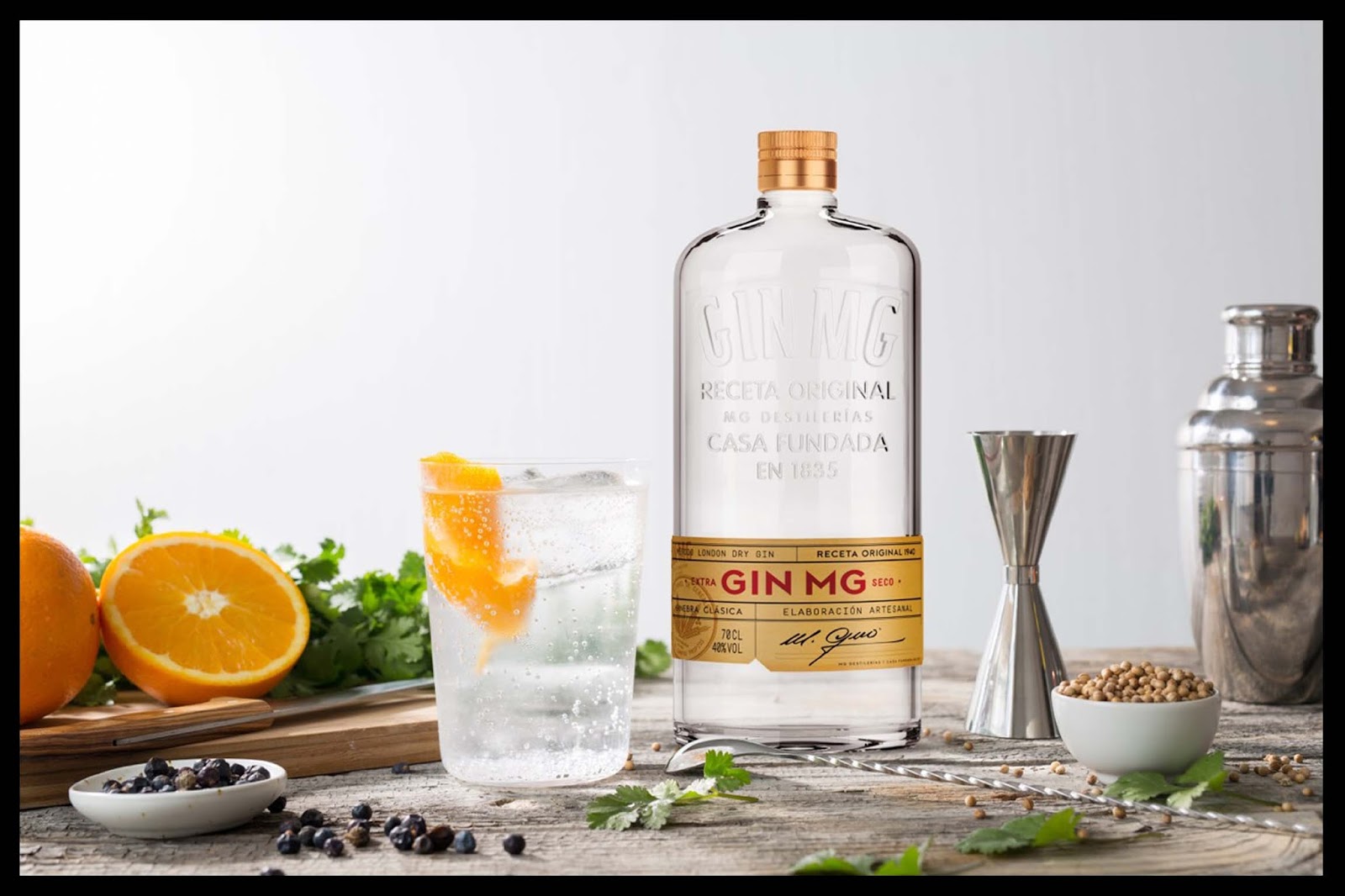 La histórica ginebra Gin MG, rinde homenaje a sus orígenes con un nuevo