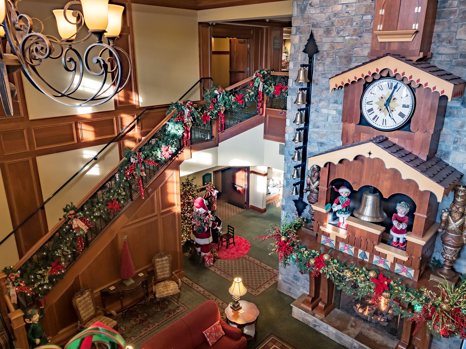 Bubba's Garage Staying in the Santa Suite The Inn at Christmas Place