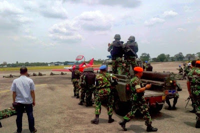 Pendaratan paksa pesawat asing. Prokimal Online Kotabumi Lampung Utara