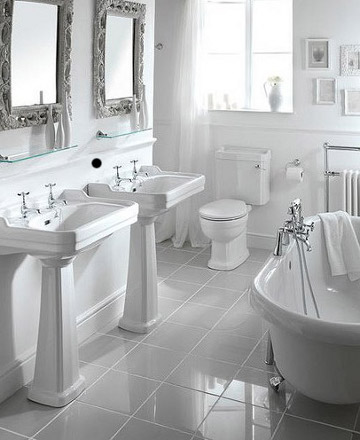 Decoración de interiores: ¡El color perfecto para baño!