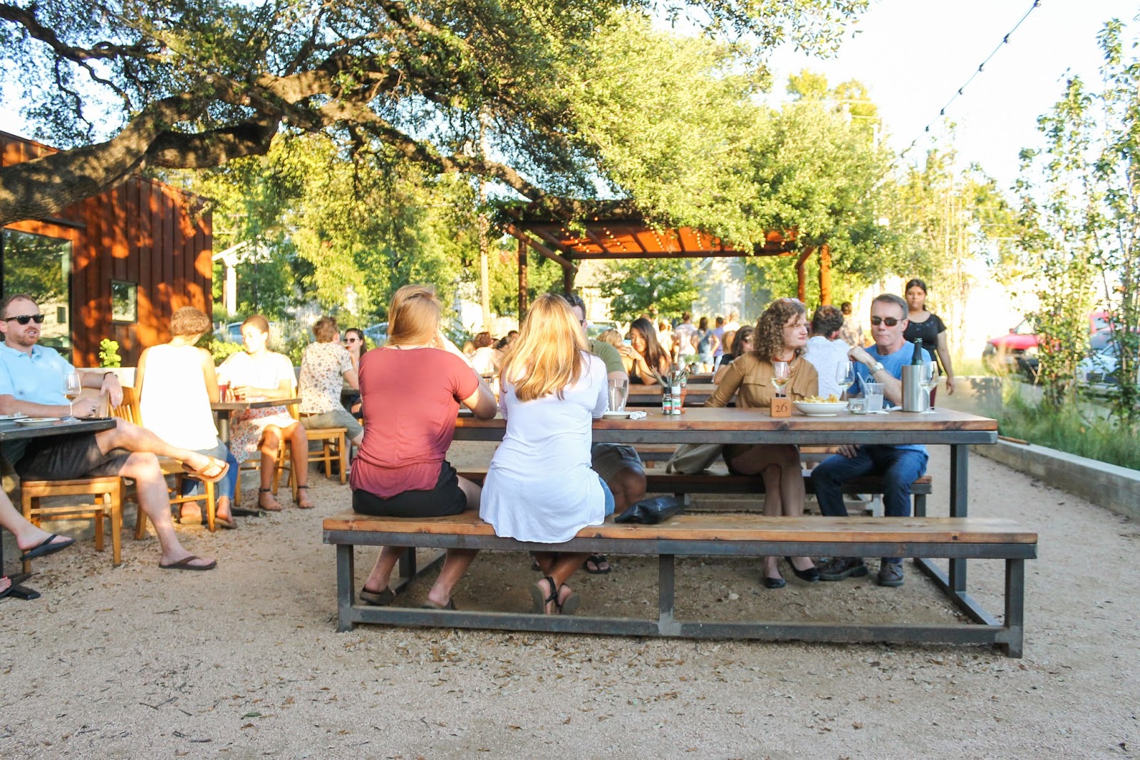 texas french bread outdoor seating